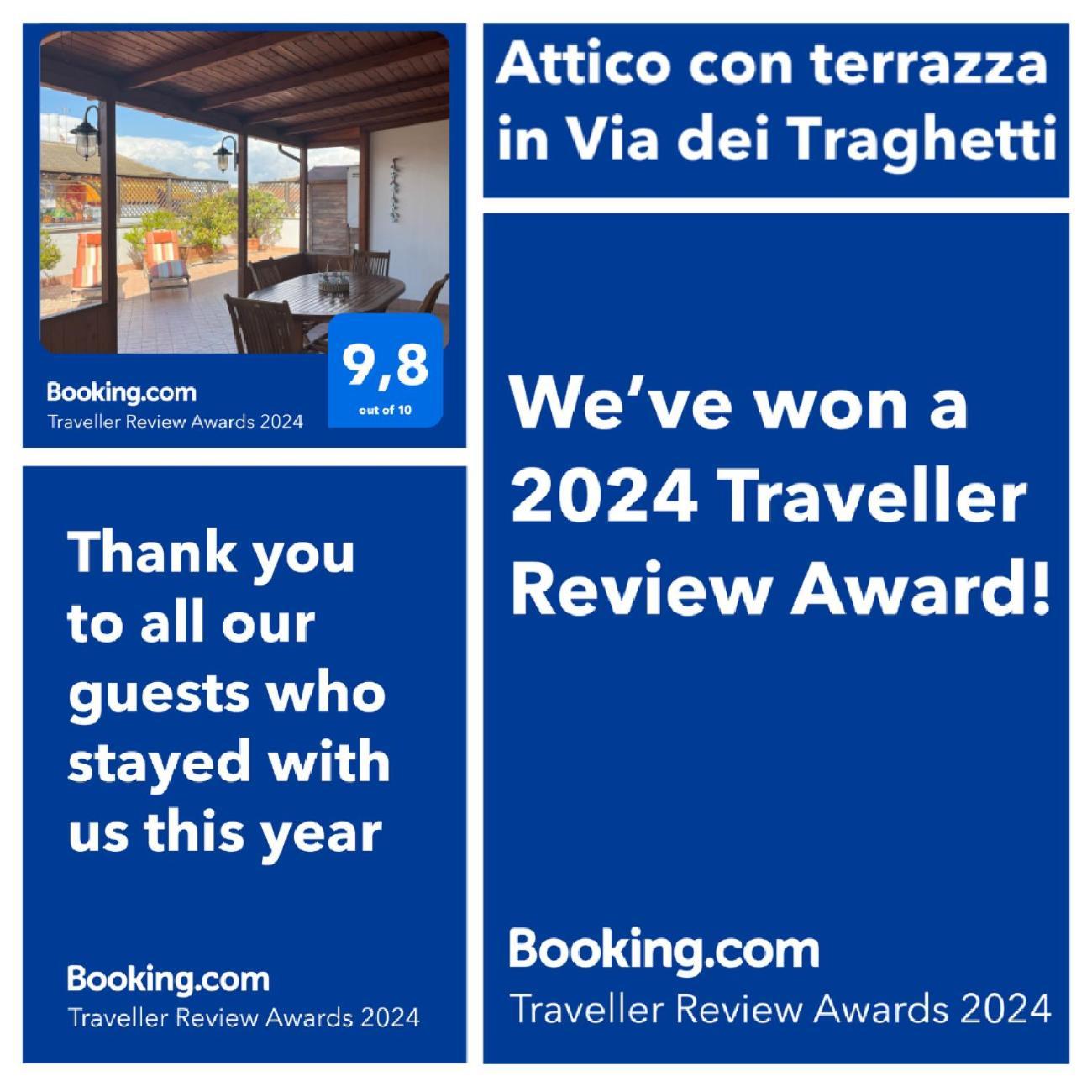 Attico Con Terrazza In Via Dei Traghetti Lejlighed Lido di Ostia Eksteriør billede